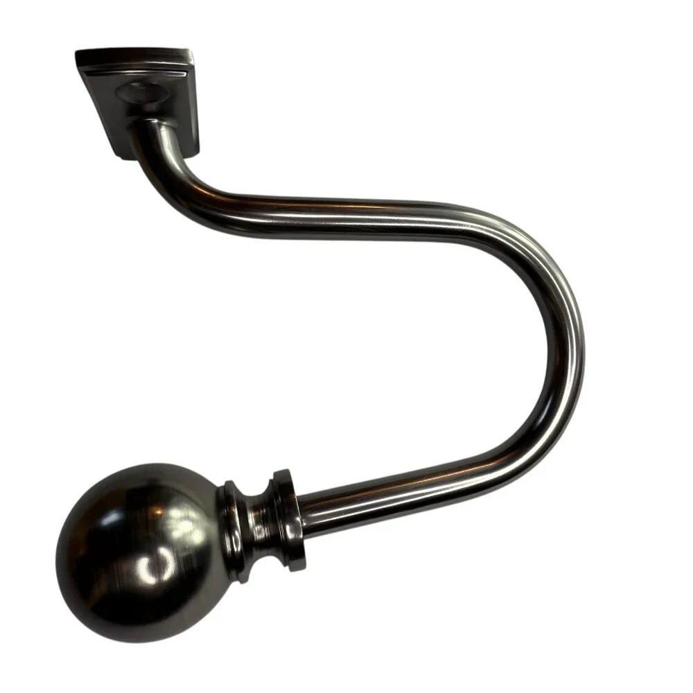 New RESTORATION HARDWARE Classic Ball Tieback Includes Hardware, Set of TWO